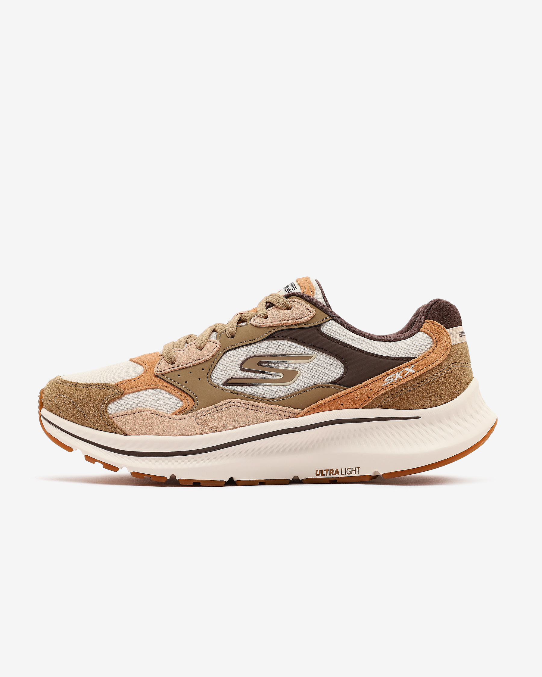 Skechers Go Run Consistent 2.0 Retro Stride Kadın Kahverengi